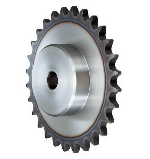 Standard Steel Sproket Wheel - Pitch: 1/2 inch - Teeth: 10~29